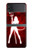 S2455 Sexy Fille du Diable Etui Coque Housse pour Samsung Galaxy Z Flip 3 5G