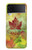 S2523 Canada Feuille d'érable d'automne Etui Coque Housse pour Samsung Galaxy Z Flip 3 5G