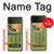 S2656 Radio Vert bakélite millésimé Etui Coque Housse pour Samsung Galaxy Z Flip 3 5G