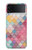 S2947 Bonbons Minimal Couleurs pastel Etui Coque Housse pour Samsung Galaxy Z Flip 3 5G