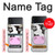S3257 Vache Dessin animé Etui Coque Housse pour Samsung Galaxy Z Flip 3 5G
