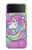 S3264 Pastel Licorne Etui Coque Housse pour Samsung Galaxy Z Flip 3 5G