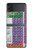 S3383 Tableau périodique Etui Coque Housse pour Samsung Galaxy Z Flip 3 5G