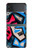S3445 Art Graffiti rue Etui Coque Housse pour Samsung Galaxy Z Flip 3 5G