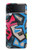 S3445 Art Graffiti rue Etui Coque Housse pour Samsung Galaxy Z Flip 3 5G