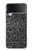 S3478 Mots drôles Noirboard Etui Coque Housse pour Samsung Galaxy Z Flip 3 5G