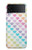 S3499 Motif coloré coeur Etui Coque Housse pour Samsung Galaxy Z Flip 3 5G