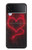 S3682 Cœur du diable Etui Coque Housse pour Samsung Galaxy Z Flip 3 5G
