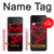 S3682 Cœur du diable Etui Coque Housse pour Samsung Galaxy Z Flip 3 5G