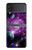 S3689 Planète spatiale Galaxy Etui Coque Housse pour Samsung Galaxy Z Flip 3 5G