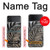 S3692 Feuilles de palmier gris noir Etui Coque Housse pour Samsung Galaxy Z Flip 3 5G