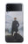 S3789 Wanderer above the Sea of Fog Etui Coque Housse pour Samsung Galaxy Z Flip 3 5G