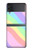 S3810 Vague d'été licorne pastel Etui Coque Housse pour Samsung Galaxy Z Flip 3 5G