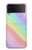 S3810 Vague d'été licorne pastel Etui Coque Housse pour Samsung Galaxy Z Flip 3 5G