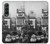 S0182 New York Vintage Etui Coque Housse pour Samsung Galaxy Z Fold 3 5G