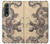 S0318 antique dragon Etui Coque Housse pour Samsung Galaxy Z Fold 3 5G