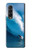 S0438 Hawaii Surf Etui Coque Housse pour Samsung Galaxy Z Fold 3 5G