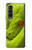 S0785 Serpent vert Etui Coque Housse pour Samsung Galaxy Z Fold 3 5G