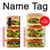 S0790 Hamburger Etui Coque Housse pour Samsung Galaxy Z Fold 3 5G