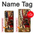 S0817 indien rouge Etui Coque Housse pour Samsung Galaxy Z Fold 3 5G