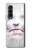 S0884 Visage d'horreur Etui Coque Housse pour Samsung Galaxy Z Fold 3 5G