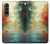 S0913 Route à travers les bois Etui Coque Housse pour Samsung Galaxy Z Fold 3 5G