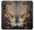 S1091 Rembrandt Christ dans la tempête Etui Coque Housse pour Samsung Galaxy Z Fold 3 5G