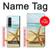 S1117 Étoiles de mer sur la plage Etui Coque Housse pour Samsung Galaxy Z Fold 3 5G