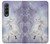 S1134 Cheval Blanc Licorne Etui Coque Housse pour Samsung Galaxy Z Fold 3 5G