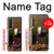 S1316 Raisins Bouteille et un verre de vin rouge Etui Coque Housse pour Samsung Galaxy Z Fold 3 5G