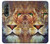 S1354 Lion Etui Coque Housse pour Samsung Galaxy Z Fold 3 5G