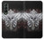 S1434 Crâne Tatouage Motard Aile Etui Coque Housse pour Samsung Galaxy Z Fold 3 5G