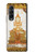 S1511 Art Thai émeraude Etui Coque Housse pour Samsung Galaxy Z Fold 3 5G