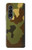S1602 Camo Camouflage Imprimé graphique Etui Coque Housse pour Samsung Galaxy Z Fold 3 5G