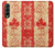 S1603 Drapeau du Canada Vieux Millésime Etui Coque Housse pour Samsung Galaxy Z Fold 3 5G