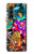 S1630 Poissons japonais Oriental Tatouage Etui Coque Housse pour Samsung Galaxy Z Fold 3 5G