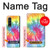 S1697 Tie Dye coloré imprimé graphique Etui Coque Housse pour Samsung Galaxy Z Fold 3 5G
