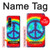 S1870 Tie Dye Paix Etui Coque Housse pour Samsung Galaxy Z Fold 3 5G