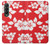S1949 Motif Hibiscus hawaïenne Etui Coque Housse pour Samsung Galaxy Z Fold 3 5G