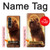S1957 Lion Etui Coque Housse pour Samsung Galaxy Z Fold 3 5G