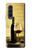 S2042 Raisin Vignoble Raisins Bouteille Rouge Vin Etui Coque Housse pour Samsung Galaxy Z Fold 3 5G