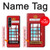 S2059 Angleterre britannique Cabine téléphonique Minimaliste Etui Coque Housse pour Samsung Galaxy Z Fold 3 5G
