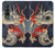 S2073 Japon dragon Art Etui Coque Housse pour Samsung Galaxy Z Fold 3 5G