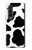 S2096 Motif de vache transparente Etui Coque Housse pour Samsung Galaxy Z Fold 3 5G