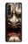 S2112 Hannya Démon Masque Etui Coque Housse pour Samsung Galaxy Z Fold 3 5G
