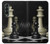 S2262 Roi d'échecs Etui Coque Housse pour Samsung Galaxy Z Fold 3 5G