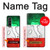 S2338 Italie Drapeau Etui Coque Housse pour Samsung Galaxy Z Fold 3 5G