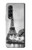 S2350 Vieille Tour Eiffel Paris Etui Coque Housse pour Samsung Galaxy Z Fold 3 5G