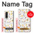 S2354 Motif pastel Fleurs Etui Coque Housse pour Samsung Galaxy Z Fold 3 5G