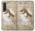 S2372 T-Rex Jurassic Fossile Etui Coque Housse pour Samsung Galaxy Z Fold 3 5G